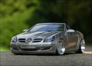 1:18 Mercedes Benz SLK 55 R171 - Grau-Silber [ AMG Tuning-Umbau ]